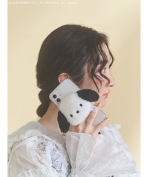 sanrio（サンリオ）の「もこもこポチャッコスマホグリップ（スマホグッズ）」