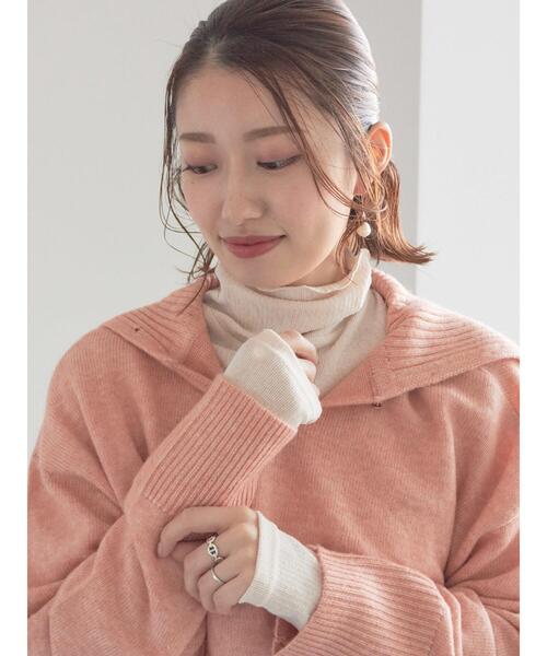 Te chichi（テチチ）の「【宮本茉由着用】カラータートルインナー（Tシャツ/カットソー・レディース・ベージュ/ピンク/グレー/サックスブルー・F）」の9枚目の写真