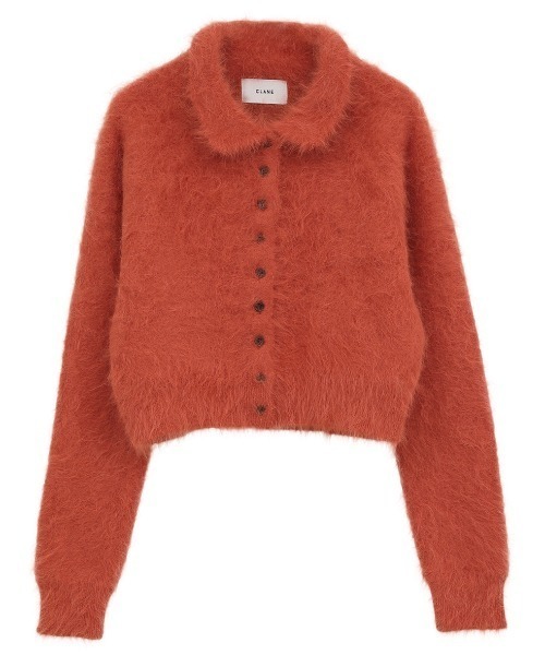 CLANE/クラネ/ANGORA SHORT KNIT CARDIGAN（カーディガン/ボレロ