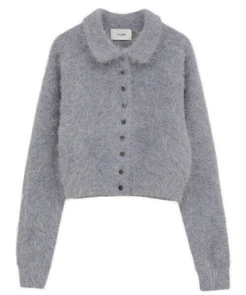 CLANE/クラネ/ANGORA SHORT KNIT CARDIGAN（カーディガン/ボレロ