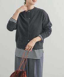 URBAN RESEARCH DOORS | 裏起毛スウェットカーディガン｜冬服/秋冬/暖かい/保温/カジュアル(カーディガン/ボレロ)