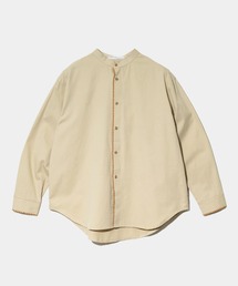 GENTIL/ジャンティー　ブランケット ステッチシャツ