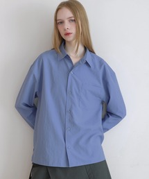LILL | コットンタッチイージーケアブロードレギュラーシャツ(シャツ/ブラウス)