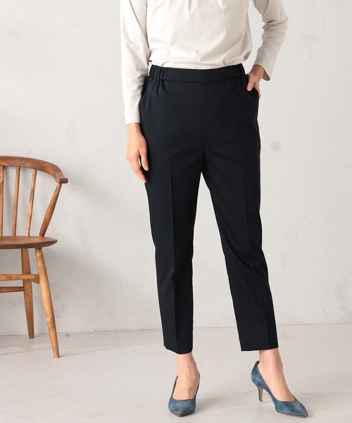 GALLORIA(ギャローリア)の「【セットアップで着られる】キレメクテーパードパンツ(その他パンツ・レディース・ライトグレー/ライトグリーン/ネイビー・L/LL/M/S)」の12枚目の写真