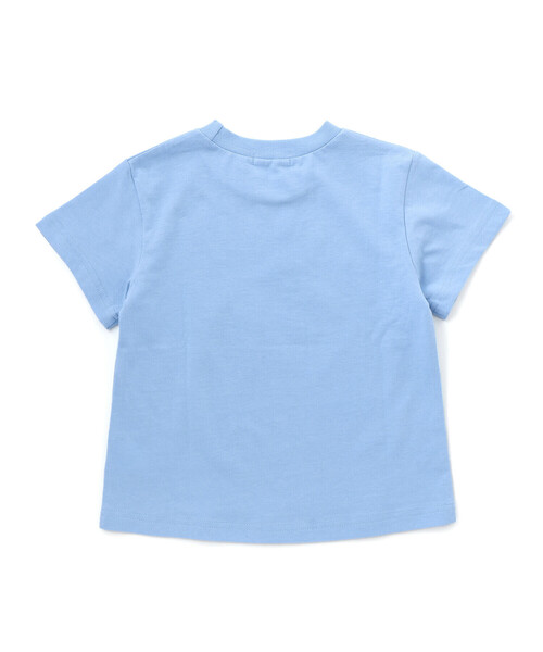 SLAP SLIP（スラップスリップ）の「【原作クレヨンしんちゃん×はぴだんぶい×SLAPSLIP】フロントプリント半袖Tシャツ+総柄長袖Tシャツ2点セット(80~120cm)（Tシャツ/カットソー・キッズ・ブルー/オフホワイト・120cm/110cm/80ｃｍ/90cm/100cm）」の18枚目の写真