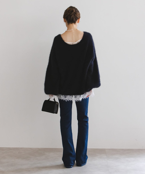 追加》サラサシアーレースブラウス（シャツ/ブラウス）｜NOBLE