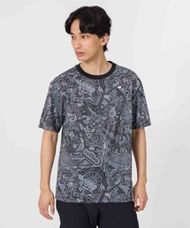 【ルコックスポルティフ】吸汗/UV カット/サンスクリーン 遮熱 リゾートグラフィック半袖 Tシャツ