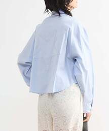 BACK STAR★ OXFORD SHORT SHIRT