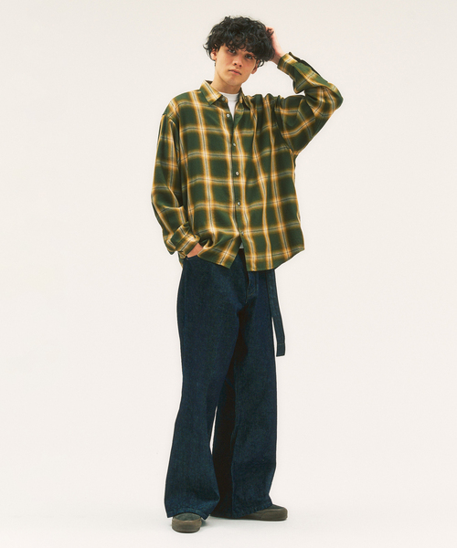 417 EDIFICE（フォーワンセブンエディフィス）の「追加 LEVI’S(R)/リーバイス(R) 別注 TWISTED BELTED デニムパンツ L30（デニムパンツ・メンズ・ネイビー・28/30/32/34/36）」の15枚目の写真