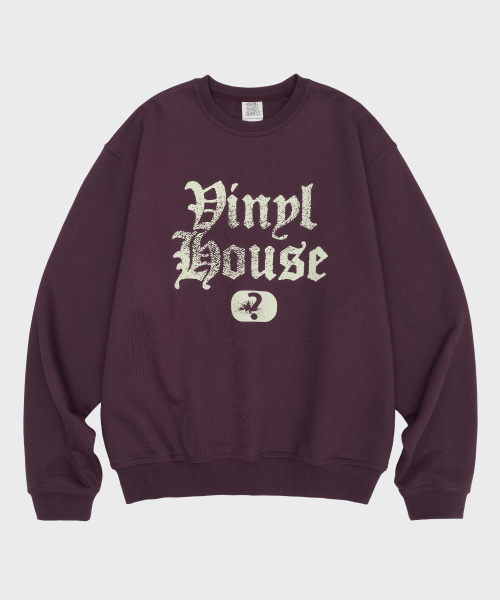 THEVINYLHOUSE(ザバイニルハウス)の「QUESTION MARK SWEATSHIRT PURPLE (VH2ESUM440A)(スウェット・メンズ・その他・L/M/S)」の1枚目の写真