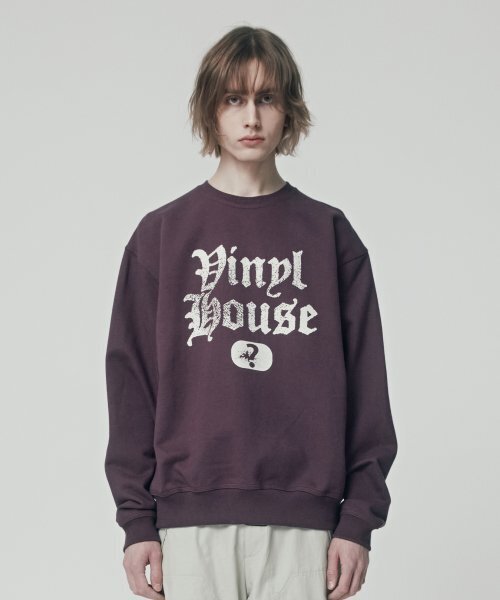 THEVINYLHOUSE(ザバイニルハウス)の「QUESTION MARK SWEATSHIRT PURPLE (VH2ESUM440A)(スウェット・メンズ・その他・L/M/S)」の3枚目の写真