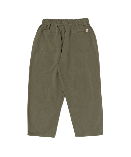 CARGOBROS（カーゴブロス）の「ワイドクロップコットンパンツ（カーキ）（その他パンツ・メンズ・その他・L/XL）」の2枚目の写真