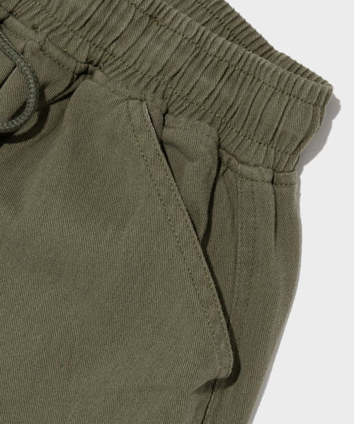 CARGOBROS（カーゴブロス）の「ワイドクロップコットンパンツ（カーキ）（その他パンツ・メンズ・その他・L/XL）」の4枚目の写真
