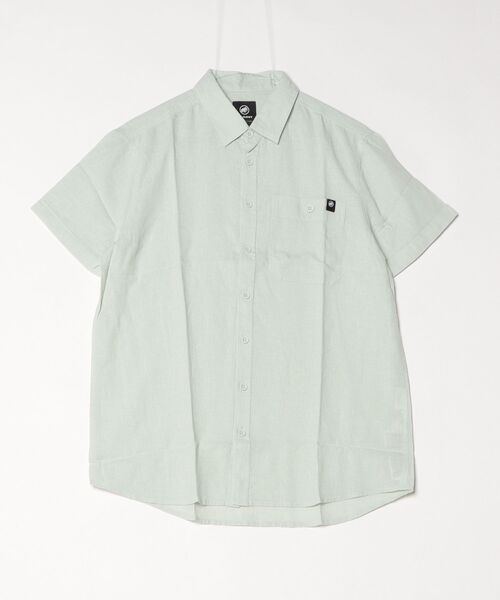 Mammut(マムート)の「アルブラ サマー シャツ アジアンフィット / Alvra Summer Shirt AF Men(シャツ/ブラウス・メンズ・ネイビー/セージグリーン・L/XL/M)」の1枚目の写真