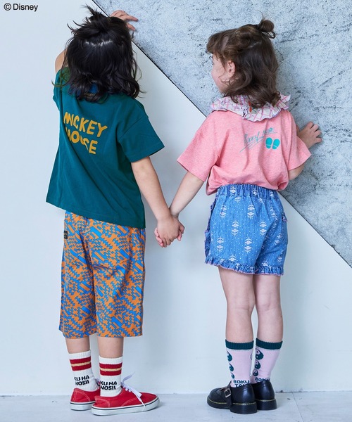 MARKEY'S(マーキーズ)の「【Disney】ミッキーマウス/プリントTシャツ(Tシャツ/カットソー・キッズ・ホワイト系その他/ブラック/ピンク系その他/グリーン・100/90/80/95/110/150/140/130/120)」の8枚目の写真