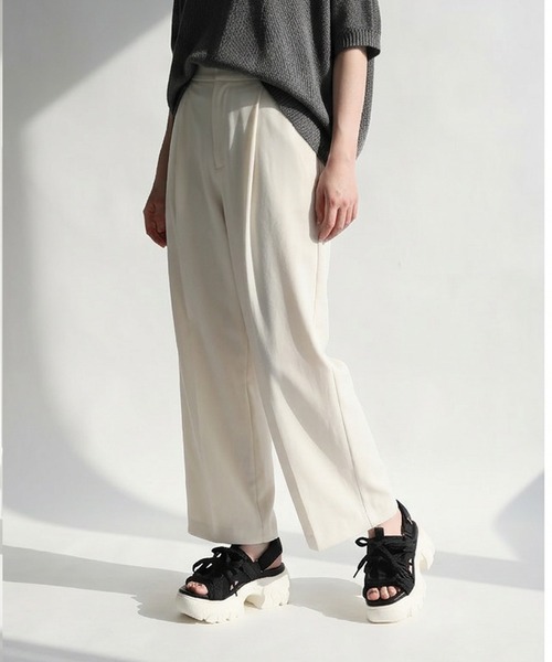 RiiiKa（リーカ）の「【RiiiKa/リーカ】レースアップ厚底サンダル（サンダル・レディース・アイボリー/ブラック/カーキ・S/M/L/LL）」の8枚目の写真