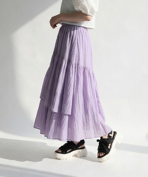 RiiiKa（リーカ）の「【RiiiKa/リーカ】レースアップ厚底サンダル（サンダル・レディース・アイボリー/ブラック/カーキ・S/M/L/LL）」の7枚目の写真