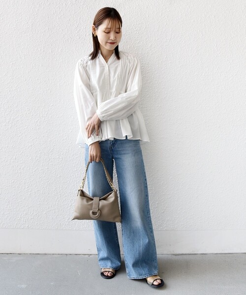   Jeans　メタル モノグラム トップハンドルバッグ ル ロゾ XS トップハンドルバッグ クレイ - レザー | ロンシャン JP