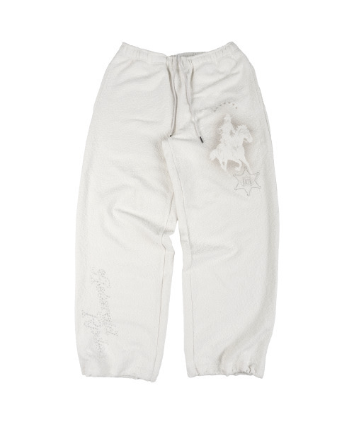 ERTR（イーアールティーアール）の「Rodeo Jogger Pants Ivory（スウェットパンツ・レディース・その他・MEDIUM/LARGE）」の2枚目の写真