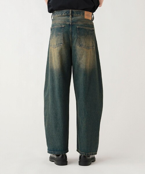 BEAMS HEART(ビームスハート)の「ブラスト カーブワイド バギーデニム(デニムパンツ・メンズ・インディゴブルー/ブラック・SMALL/MEDIUM/LARGE)」の12枚目の写真