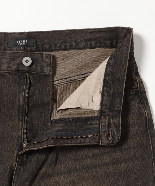 BEAMS HEART(ビームスハート)の「ブラスト カーブワイド バギーデニム(デニムパンツ・メンズ・インディゴブルー/ブラック・SMALL/MEDIUM/LARGE)」の16枚目の写真