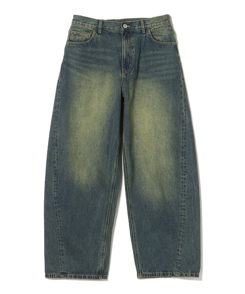 BEAMS HEART(ビームスハート)の「ブラスト カーブワイド バギーデニム(デニムパンツ・メンズ・インディゴブルー/ブラック・SMALL/MEDIUM/LARGE)」の19枚目の写真