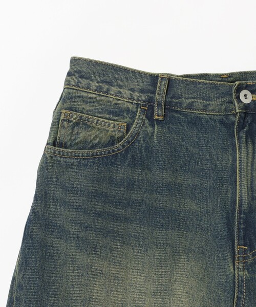 BEAMS HEART(ビームスハート)の「ブラスト カーブワイド バギーデニム(デニムパンツ・メンズ・インディゴブルー/ブラック・SMALL/MEDIUM/LARGE)」の20枚目の写真