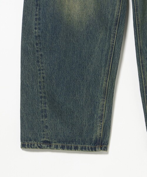 BEAMS HEART(ビームスハート)の「ブラスト カーブワイド バギーデニム(デニムパンツ・メンズ・インディゴブルー/ブラック・SMALL/MEDIUM/LARGE)」の22枚目の写真