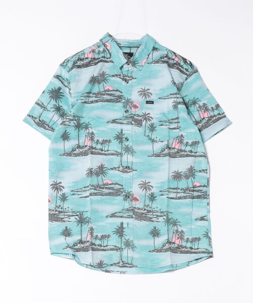 rip curl(リップカール)の「【RIPCURL(リップカール)】DREAMERS S/S SHIRT 半袖 総柄 シャツ(シャツ/ブラウス・レディース・ナチュラル/ブルー・SMALL/MEDIUM/LARGE)」の4枚目の写真