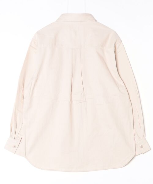 SILVER BULLET（シルバーバレット）の「『NATURAL STORY/ナチュラルストーリー』オーバーZIPシャツ（シャツ/ブラウス・メンズ・チャコール/アイボリー・LL/M/L）」の10枚目の写真