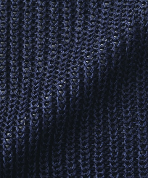 MUJI Labo（ムジラボ）の「〔MUJI Labo〕紳士　強撚コットンローゲージ長袖セーター（ニット/セーター・メンズ・サンドベージュ/ブラック/ネイビー・L/XL/M）」の9枚目の写真