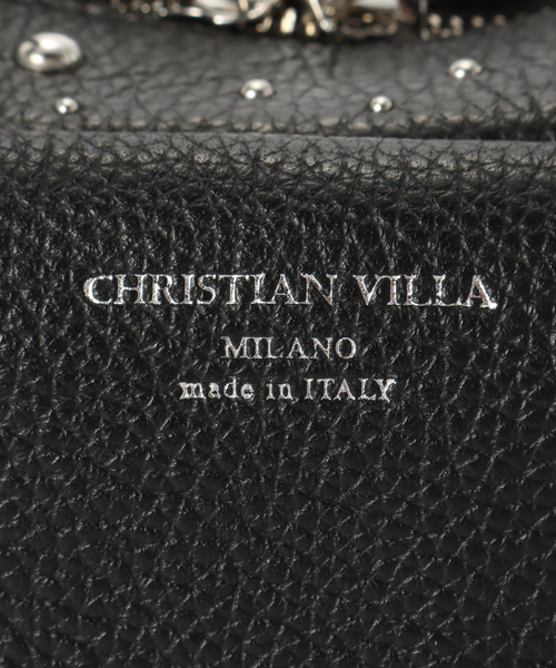 JOURNAL STANDARD（ジャーナルスタンダード）の「【CHRISTIAN VILLA /クリスチャン ヴィラ】スタッズツキバゲットBAG（ショルダーバッグ・レディース・ブラック・FREE）」の3枚目の写真