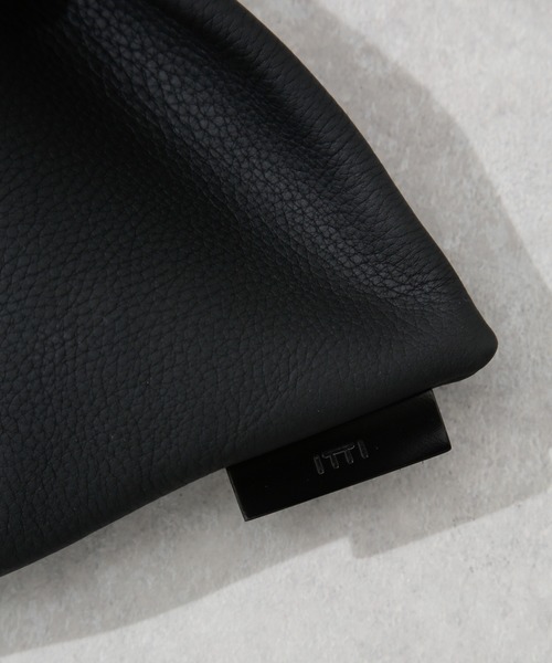 ITTI（イッチ）の「ITTI/別注 ANNIE RICE BAG iii（ハンドバッグ・メンズ・ブラック・FREE）」の5枚目の写真