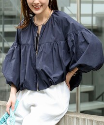 NOLLEY'S（ノーリーズ）の「ウォッシャブル撥水ポケッタブルボリュームブルゾン（ブルゾン）」