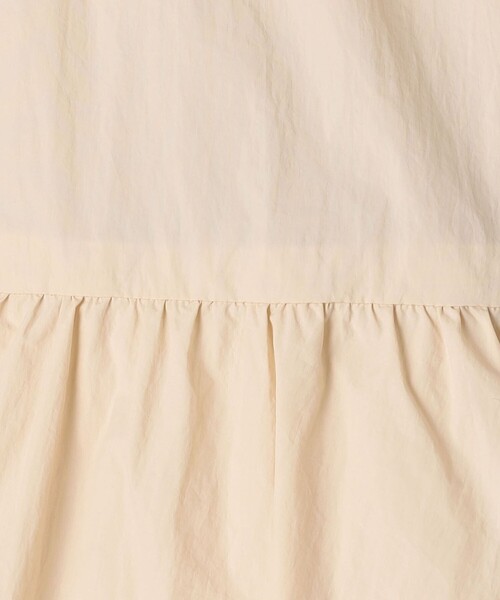 NOLLEY’S（ノーリーズ）の「ウォッシャブル撥水ポケッタブルボリュームブルゾン（ブルゾン・レディース・オフホワイト/ベージュ/ネイビー・38）」の15枚目の写真