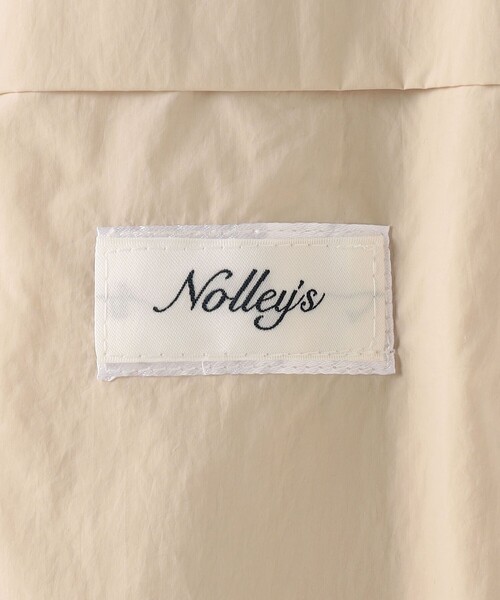 NOLLEY’S（ノーリーズ）の「ウォッシャブル撥水ポケッタブルボリュームブルゾン（ブルゾン・レディース・オフホワイト/ベージュ/ネイビー・38）」の10枚目の写真