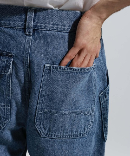 BAYFLOW（ベイフロー）の「コットンリネンガレージデニムパンツ（デニムパンツ・メンズ・ライトブルー/ブルー・LARGE/MEDIUM）」の8枚目の写真