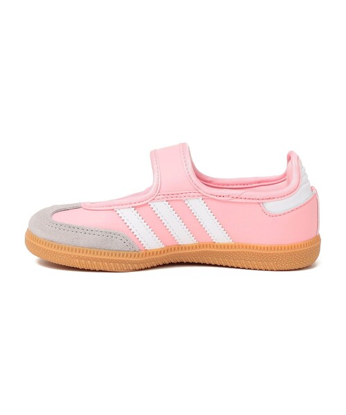 SHIPS(シップス)の「adidas:SAMBA JANE C スニーカー(スニーカー・キッズ・ホワイト系その他/ピンク・17/18/19/20/21)」の6枚目の写真