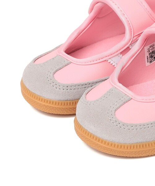 SHIPS(シップス)の「adidas:SAMBA JANE C スニーカー(スニーカー・キッズ・ホワイト系その他/ピンク・17/18/19/20/21)」の7枚目の写真
