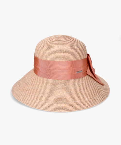 OVERRIDE(オーバーライド)の「OVERRIDE WASHABLE BD SUN HAT / オーバーライド(ハット・レディース・ベージュ/ピンク/オフホワイト・M/57.5cm)」の3枚目の写真