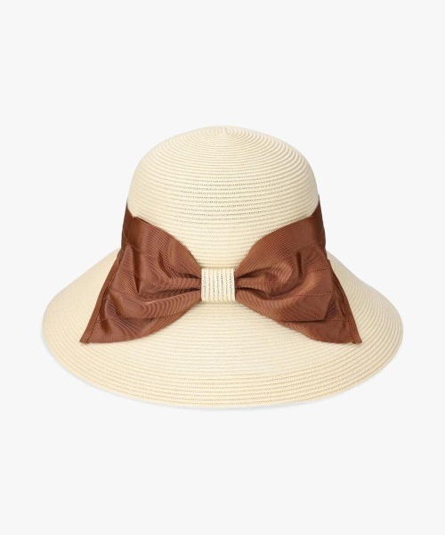OVERRIDE(オーバーライド)の「OVERRIDE WASHABLE BD SUN HAT / オーバーライド(ハット・レディース・ベージュ/ピンク/オフホワイト・M/57.5cm)」の7枚目の写真