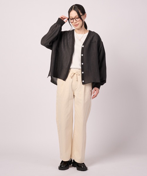 Arnold Palmer(アーノルドパーマー)の「【LOFTAIRDENIM&DUCK】イージー ストレートパンツ(その他パンツ・レディース・ダークインディゴブルー/ライトインディゴブルー/ブラック/アイボリー・L/M/S)」の11枚目の写真