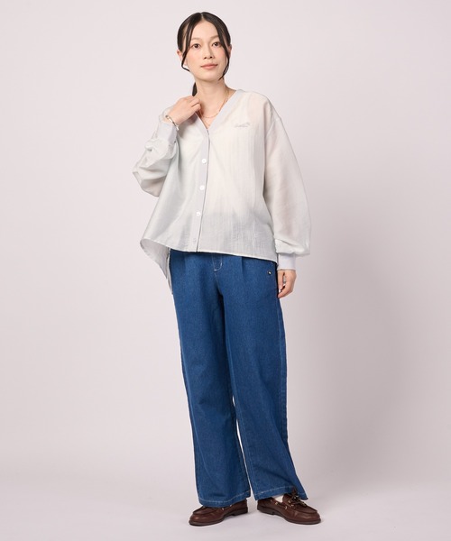 Arnold Palmer(アーノルドパーマー)の「【LOFTAIRDENIM&DUCK】イージー ストレートパンツ(その他パンツ・レディース・ダークインディゴブルー/ライトインディゴブルー/ブラック/アイボリー・L/M/S)」の14枚目の写真