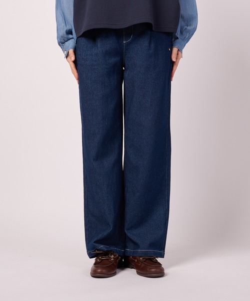 Arnold Palmer(アーノルドパーマー)の「【LOFTAIRDENIM&DUCK】イージー ストレートパンツ(その他パンツ・レディース・ダークインディゴブルー/ライトインディゴブルー/ブラック/アイボリー・L/M/S)」の15枚目の写真