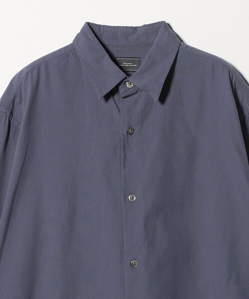 green label relaxing（グリーンレーベルリラクシング）の「FINE BASIC スビン オックスフォード ジャストルーズ シャツ（シャツ/ブラウス・メンズ・ダークグレー/ホワイト・M/XL/S/L）」の5枚目の写真