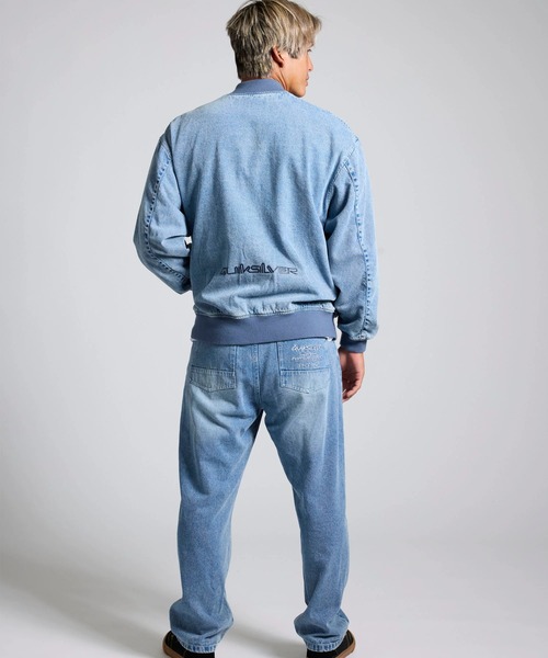 Quiksilver(クイックシルバー)の「QUIKSILVER メンズ DENIM WASH PT デニムパンツ ルーズフィット ドローコード付き【2026年春夏モデル】/クイックシルバー(デニムパンツ・メンズ・グレー/インディゴブルー/ブルー・LARGE/MEDIUM/X-LARGE)」の6枚目の写真
