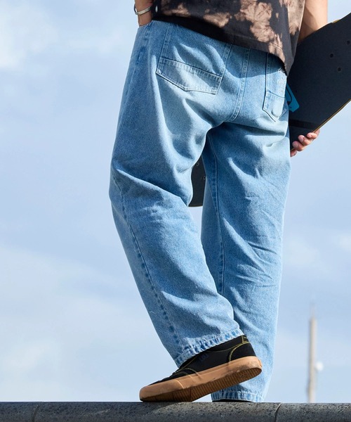 Quiksilver(クイックシルバー)の「QUIKSILVER メンズ DENIM WASH PT デニムパンツ ルーズフィット ドローコード付き【2026年春夏モデル】/クイックシルバー(デニムパンツ・メンズ・グレー/インディゴブルー/ブルー・LARGE/MEDIUM/X-LARGE)」の8枚目の写真