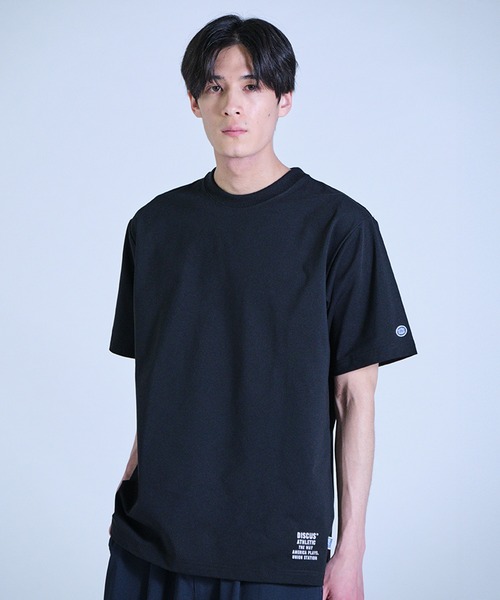 DISCUS(ディスカス)の「【DISCUS】別注マルチファンクションT(Tシャツ/カットソー・メンズ・チャコールグレー/ブラック/オフホワイト・L/M)」の3枚目の写真