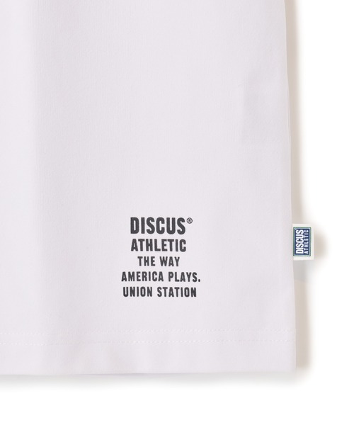 DISCUS(ディスカス)の「【DISCUS】別注マルチファンクションT(Tシャツ/カットソー・メンズ・チャコールグレー/ブラック/オフホワイト・L/M)」の9枚目の写真