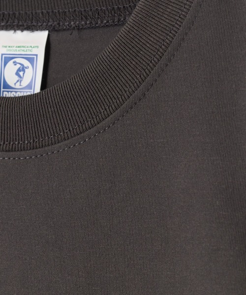 DISCUS(ディスカス)の「【DISCUS】別注マルチファンクションT(Tシャツ/カットソー・メンズ・チャコールグレー/ブラック/オフホワイト・L/M)」の12枚目の写真